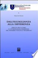 Dall'eguaglianza alla differenza