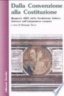 Dalla Convenzione alla Costituzione