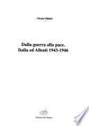 Dalla guerra alla pace