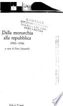 Dalla monarchia alla Repubblica, 1943-1946