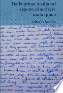 Dalla prima media mi aspetto di scrivere molto poco