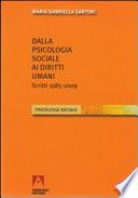 Dalla psicologia sociale ai diritti umani
