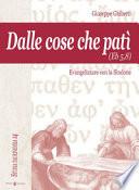 Dalle cose che patì (Eb 5,8)