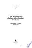 Dalle tensioni sociali alla fuga del proletariato in Calabria