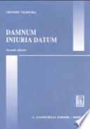Damnum iniuria datum