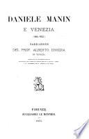 Daniele Manin e Venezia, 1804-1853
