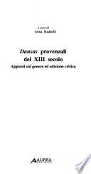 Dansas provenzali del 13. secolo