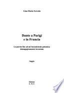 Dante a Parigi e in Francia