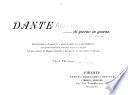 Dante, di giorno in giorno ...