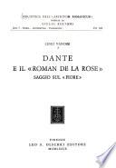 Dante E Il Roman de la Rose