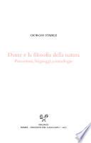 Dante e la filosofia della natura