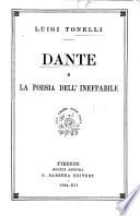 Dante e la poesia dell'ineffabile