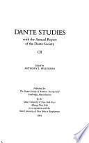 Dante Studies, with the Annual Report of the Dante Society