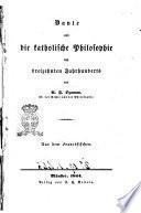 Dante und die katholische philosophie des dreizehnten jahrhunderts von A. F. Ozanam