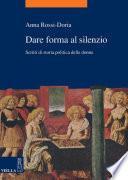 Dare forma al silenzio