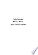 Dario Argento, autore-Cahiers