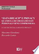 Data Breach” e privacy