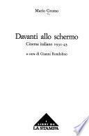 Davanti allo schermo