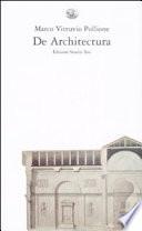 De Architectura, Libri X