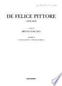 De Felice pittore (1939-1958)