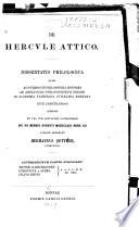 De Hercule attico