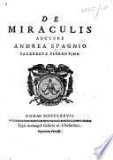 De miraculis