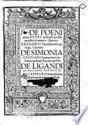 De poenitentia Petri archiepiscopi. Alexandrini & martyris canones. Gregorii Neocæsariensis episcopi, canones. De simonia Gennadii patriarchæ Constantinopolitani encyclia epistola. De ligandi et soluendi potestate, Nicephori Chartophylacis Constantinopoli archiepi. epistola. Jo. Oecolampadio interprete