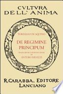De regimine principum