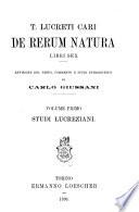 De rerum natura libri sex