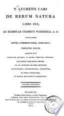 De rerum natura libri sex