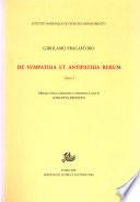 De sympathia et anthipathia rerum