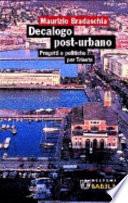 Decalogo post-urbano