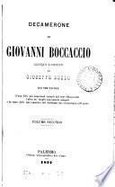Decamerone, illustr. e comm. da G. Bozzo