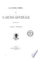 *Decimi Iunii Iuvenalis Saturarum libri 5