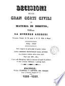 Decisioni delle Gran Corti civili in materia di diritto