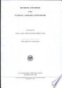 Decisions and Orders of the National Labor Relations Board