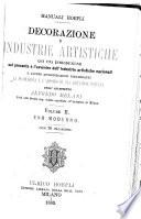 Decorazione e industrie artistiche