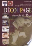 Découpage. Tecniche di base