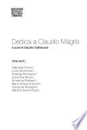 Dedica a Claudio Magris