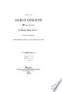 Degli archivii Napolitani Discorso del marchese Angelo Tranite