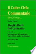 Degli effetti del contratto