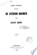 Degli Errori Filosofici di Antonio Rosmini
