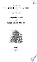 Degli uomini illustri di Macerata