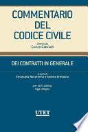 DEI CONTRATTI IN GENERALE (artt.1425-1469bis)