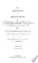 Dei delitti e delle pene