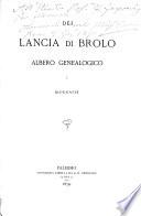 Dei Lancia di Brolo