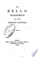 Del bello ragionamenti del conte Leopoldo Cicognara