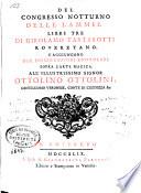 Del congresso notturno delle lammie