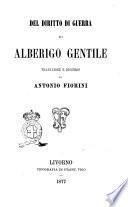 Del diritto di guerra di Alberigo Gentile