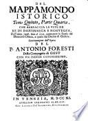 Del mappamondo istorico ... continuazione dell'opera del p.Antonio Foresti della Compagnia del Gesu